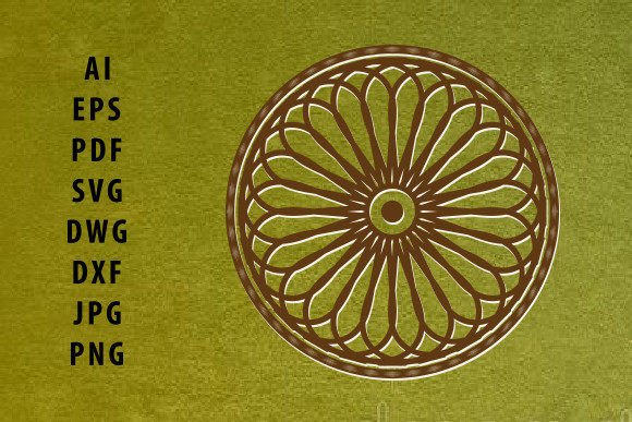 Create Stunning 3D Layered Mandala Art for Laser Cutting